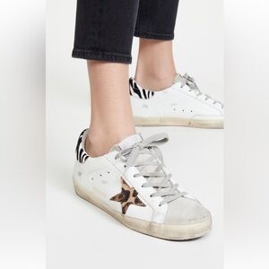 Golden Goose Superstar Sneakers White/Leo/Zigger size 39
